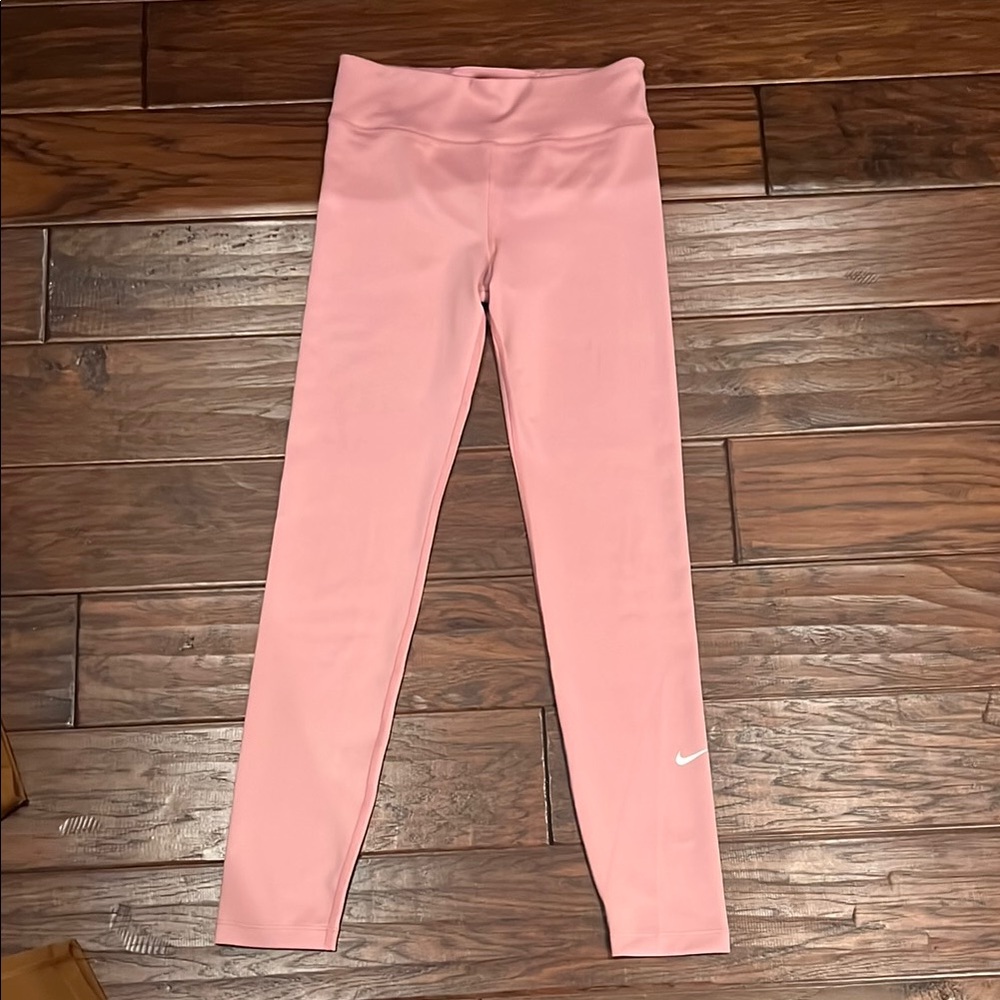 Nike Pink Leggings High Waist Stretch